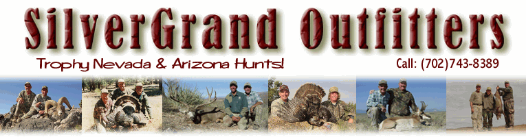 Hunt Arizona or Nevada with SilverGrand!